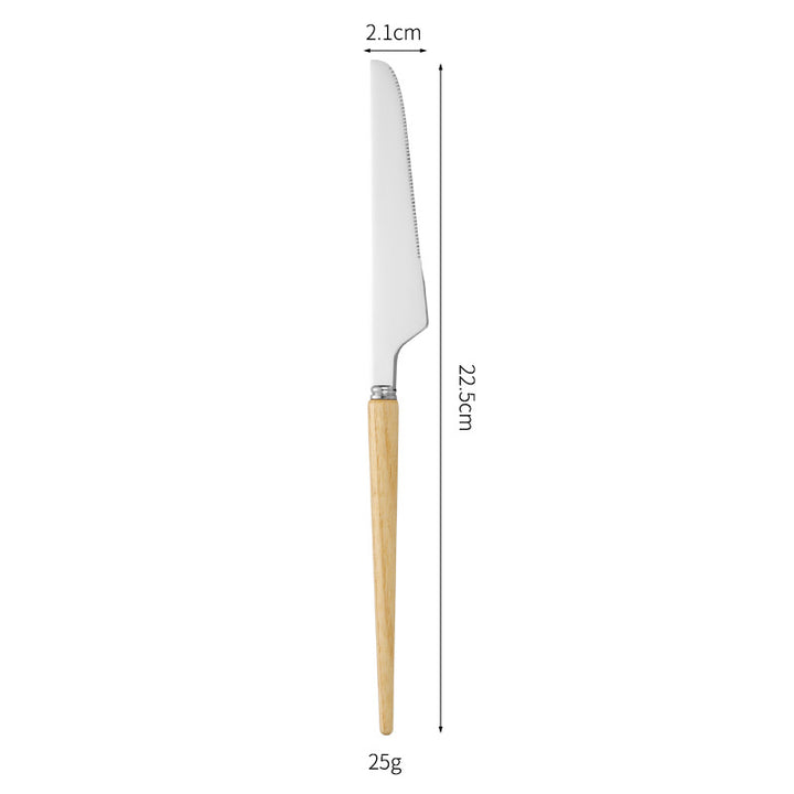 Professionelles und Ergonomisches Brotmesser mit Holzgriff Karnz