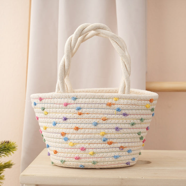 Handgefertigte Basttasche Karnz