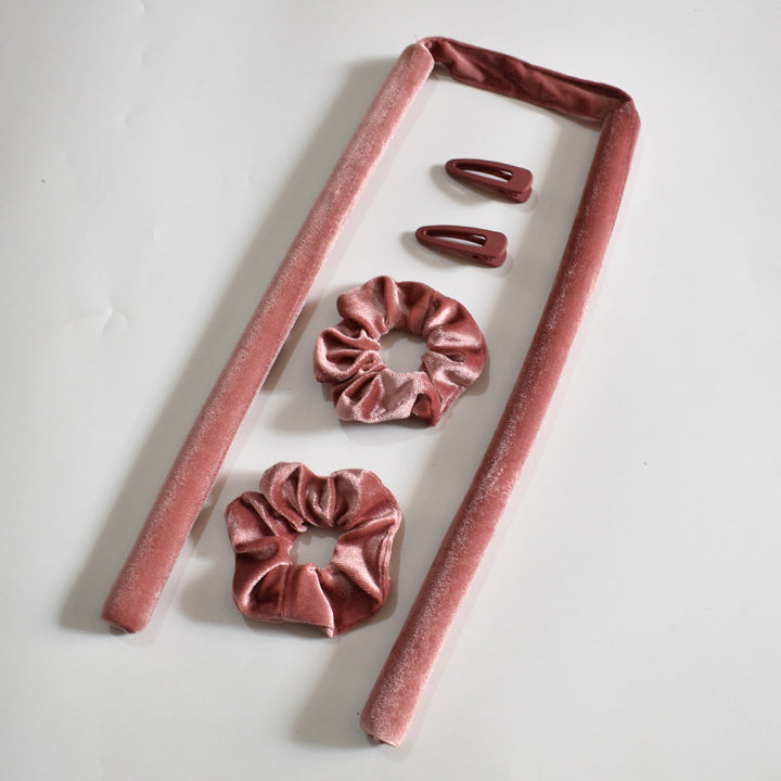 Samt Haaraccessoires Set