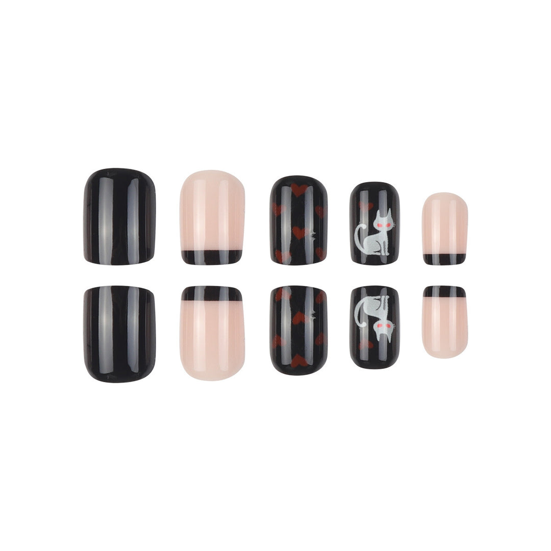 Halloween-Themed Press-On Nail Art Set Karnz