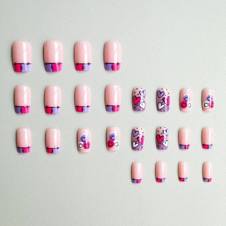 Verspielt Themen Nagelkunst Set