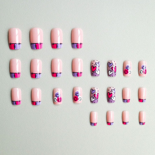 Verspielt Themen Nagelkunst Set