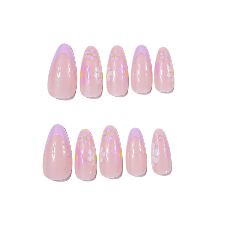Künstlerisches Florales Nageldesign-Kit Karnz