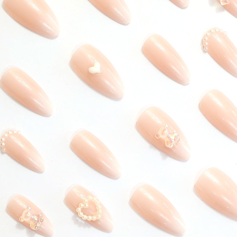 Künstlerische Dekorative Stiletto Nagelverlängerungen Karnz