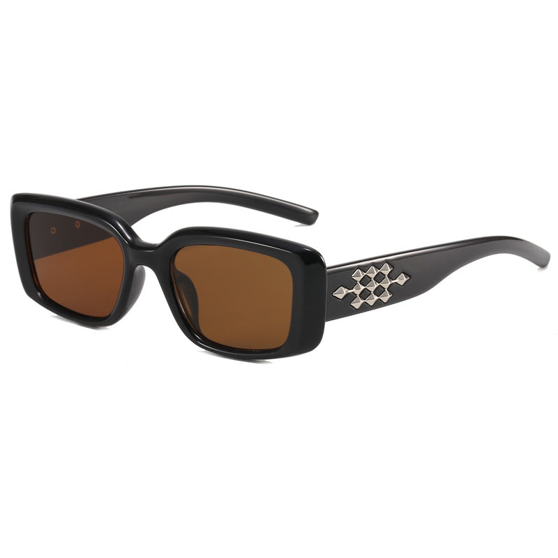 Damen Modische Brille mit verziertem Rahmen Karnz