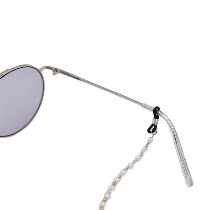 Elegante Perlmutt Brillen Kette Karnz