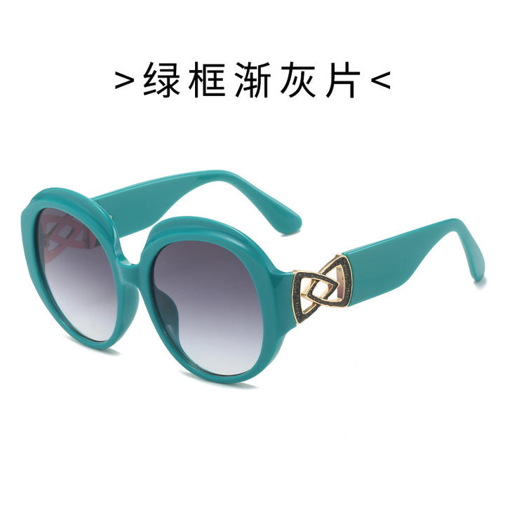 Damen Designer-Sonnenbrille mit luxuriösen Verzierungen Karnz