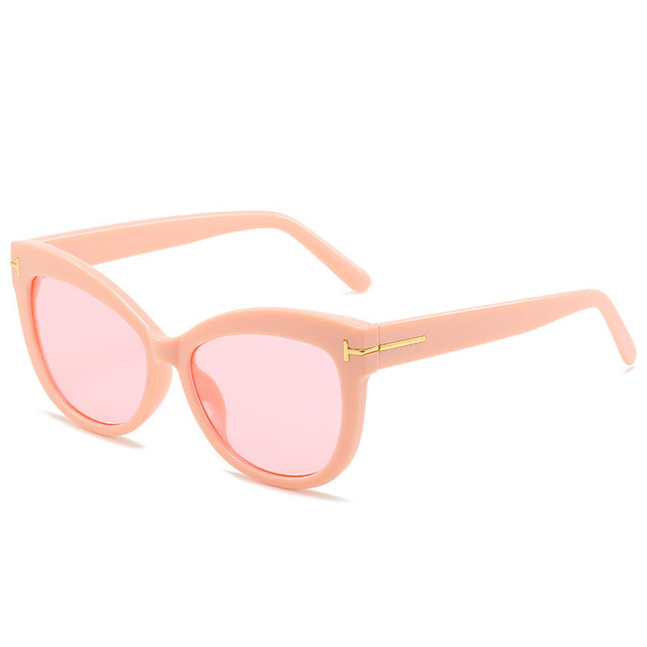Chic Oversized Katzenaugen-Sonnenbrille Karnz