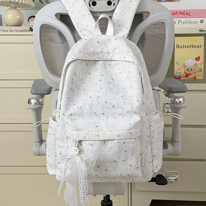 Stern-Verzierte Multi-Fach Rucksack Karnz
