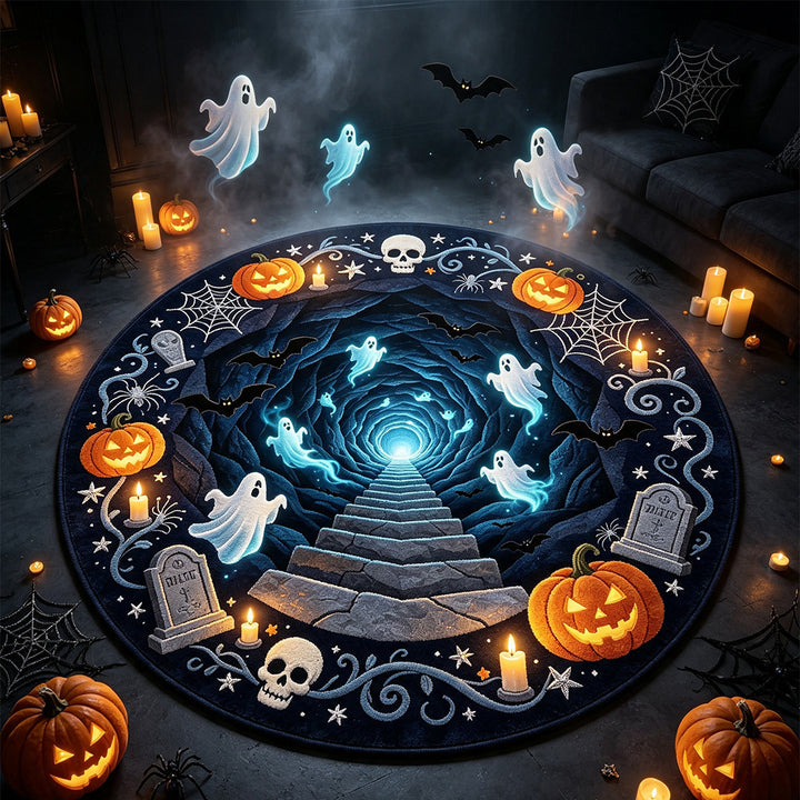 Halloween-Themen dekorativer Teppich