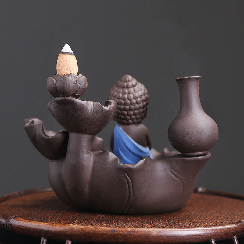 Buddha-Themen Lotus Räucherstäbchenhalter