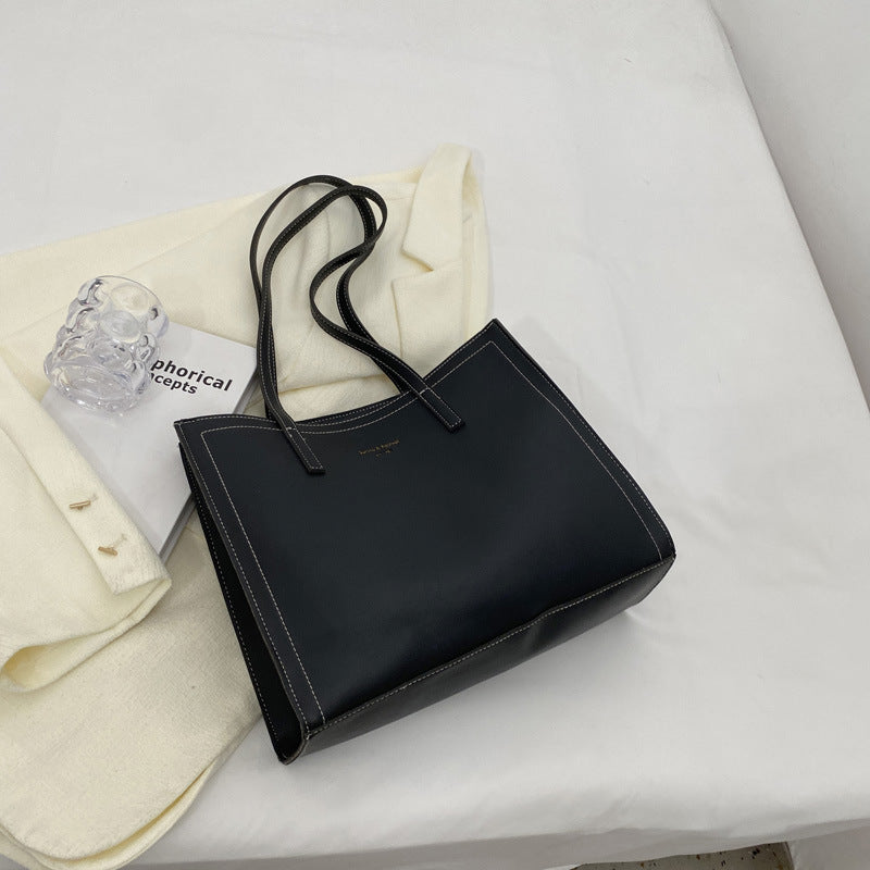 Minimalistische Leder Tragetasche Karnz