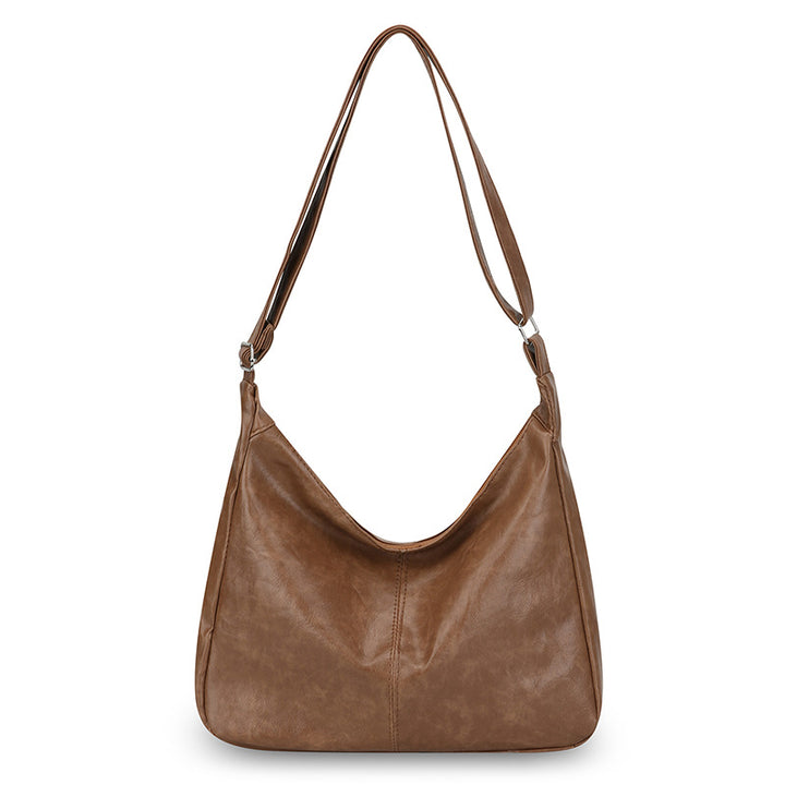 Elegante Leder Schultertasche Karnz