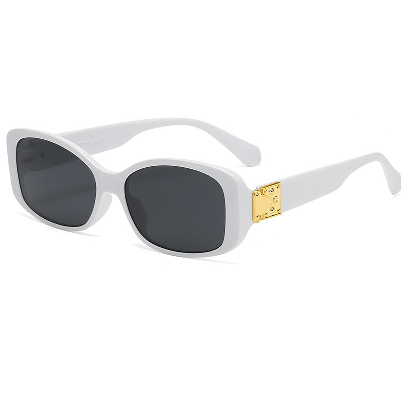 Damen Oversized-Sonnenbrille mit luxuriösem Rahmen und UV-Schutz Karnz