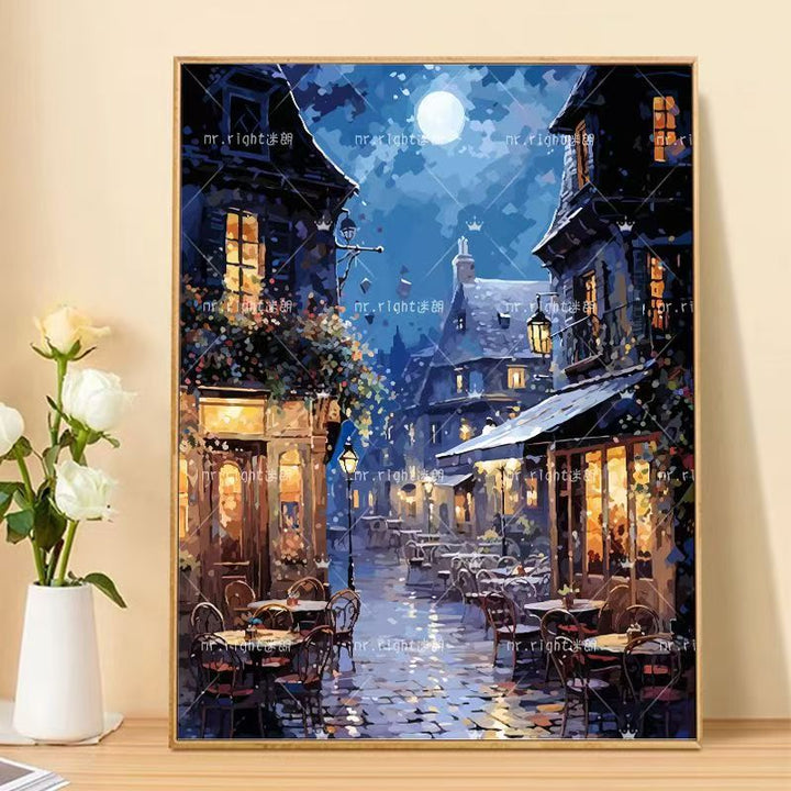 Fantasy Landschaft Kunstdruck Karnz