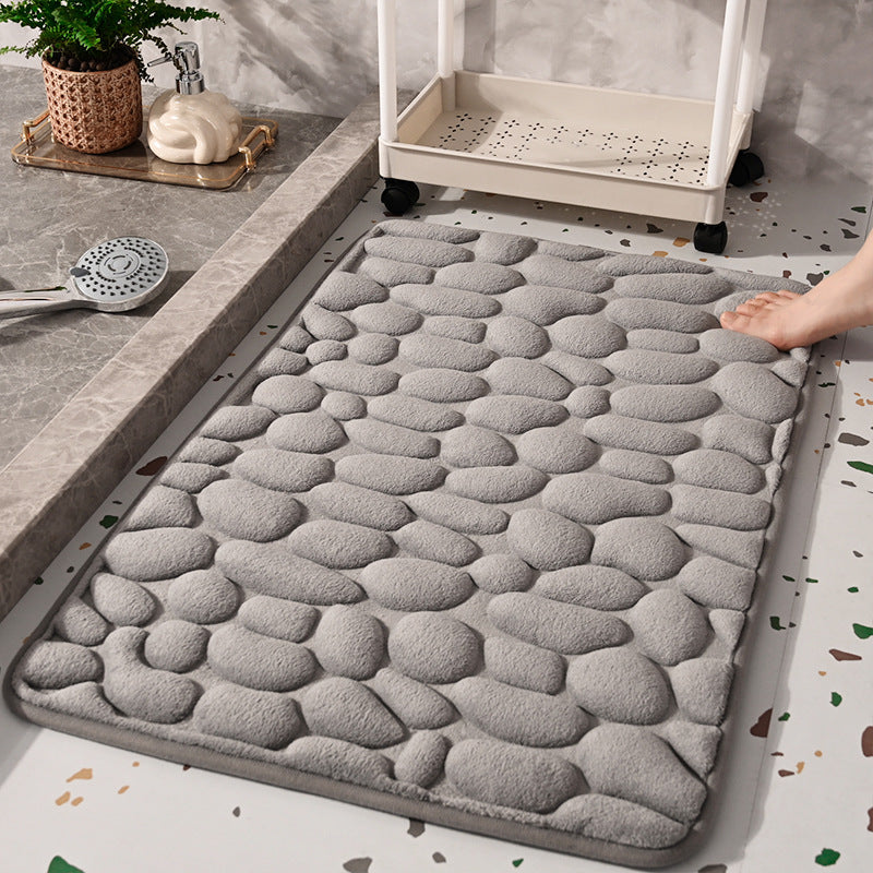 Anti-Rutsch Kiesel-Textur Badmatte
