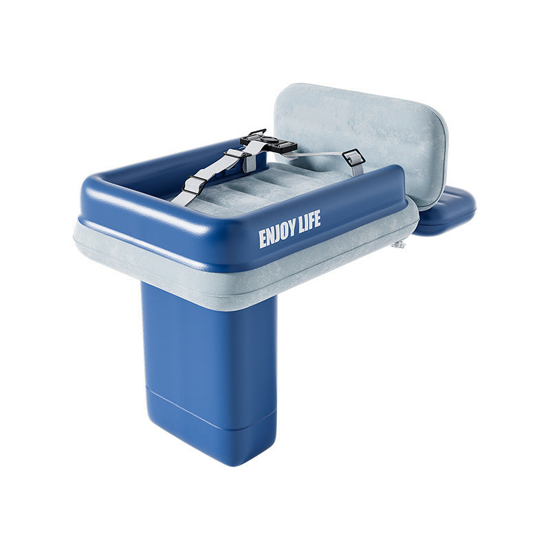 Damen Aufblasbare Baby-Badewanne mit Sicherheitsgurten Karnz