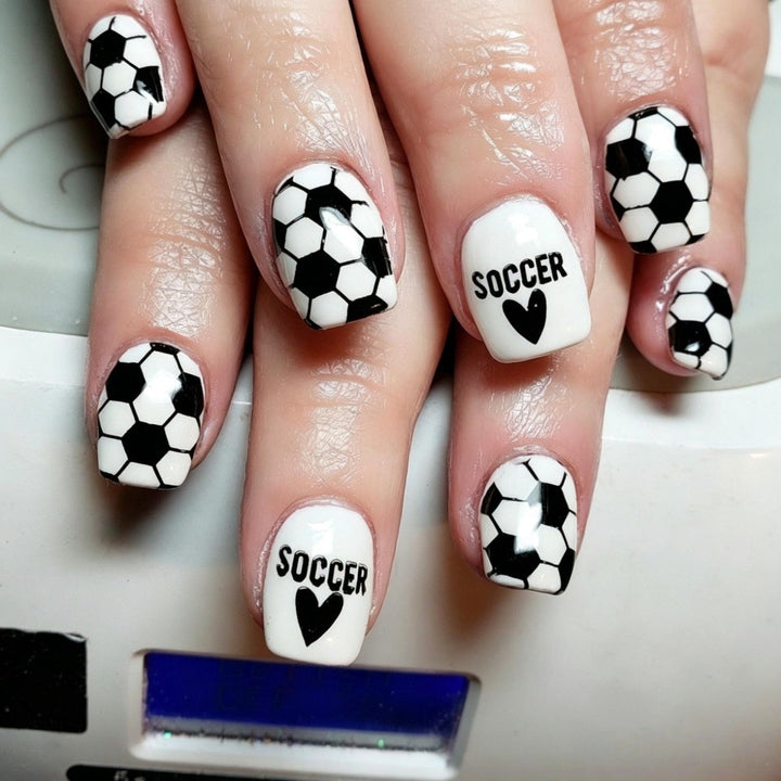 Fußball Nageldesign Karnz