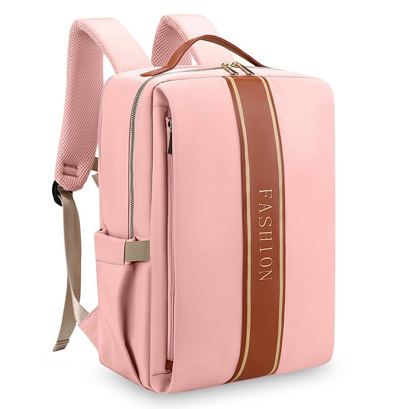Stylischer strukturierter Laptop-Rucksack Karnz