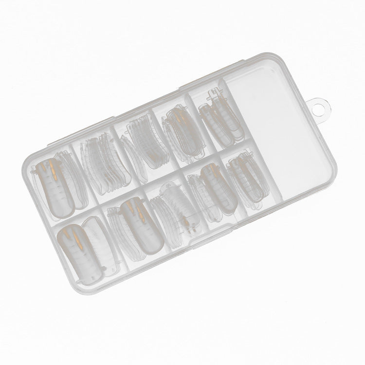 Klare Press-On Nagelspitzen Karnz