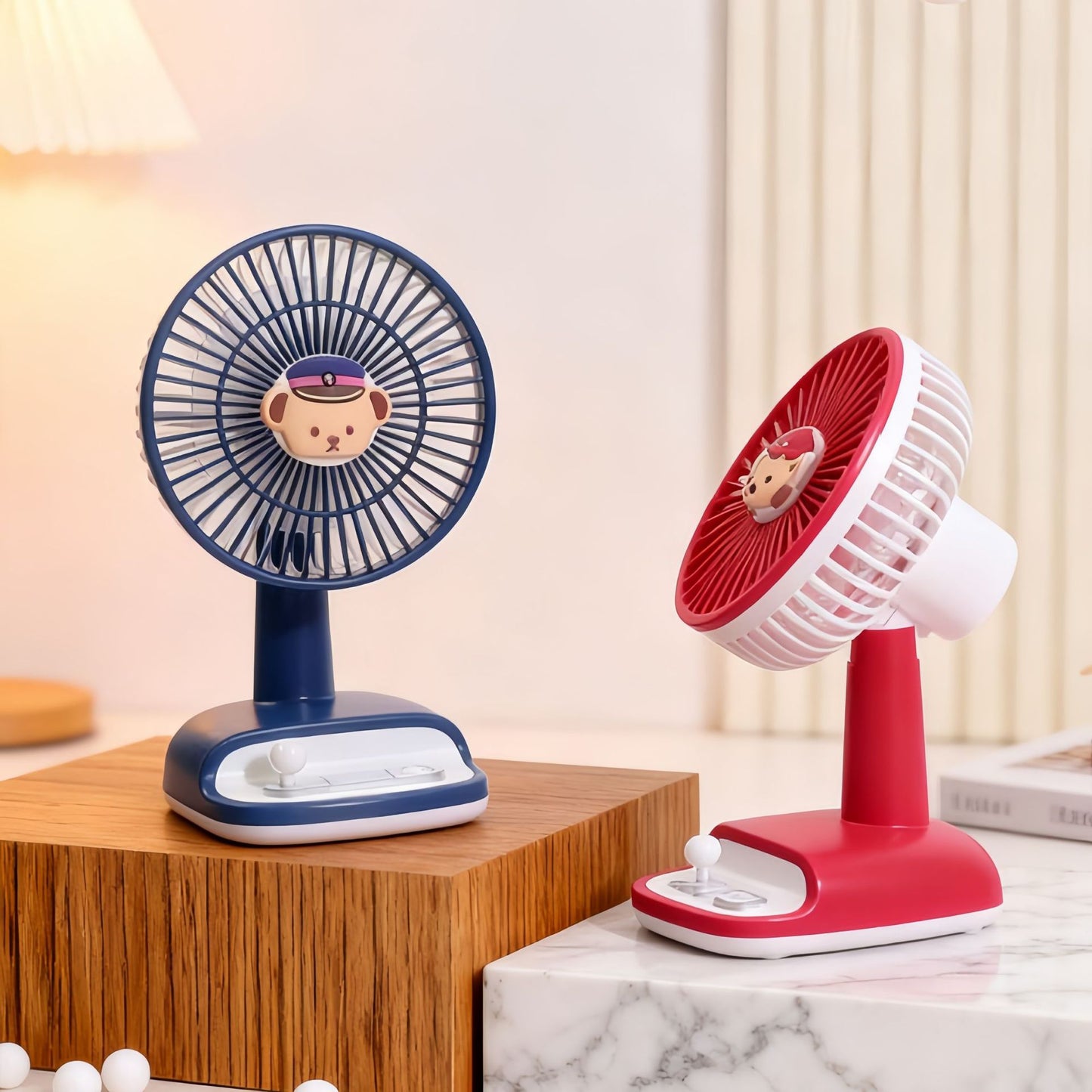 Damen Tischventilator mit flexiblem Neigungswinkel Karnz