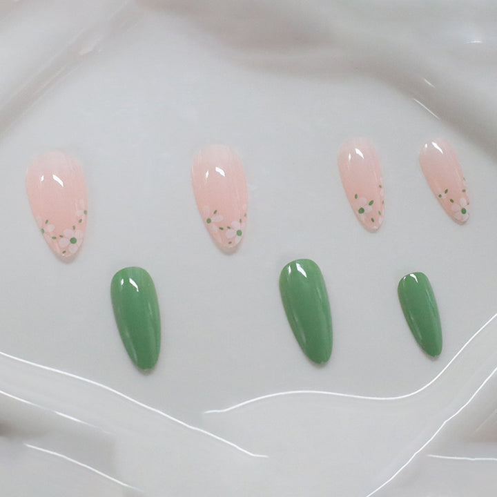 Blumige Acryl-Nail Art Verstärkungen Karnz 1789915130