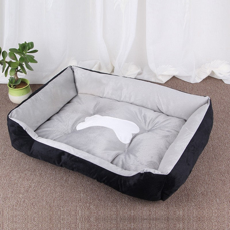 Plüsch-Orthopädisches Hundebett