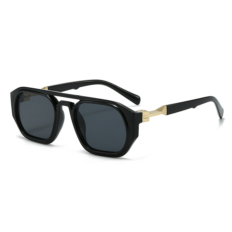 Damen Designer-Sonnenbrille mit markantem Rahmen Karnz