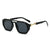Damen Designer-Sonnenbrille mit markantem Rahmen Karnz