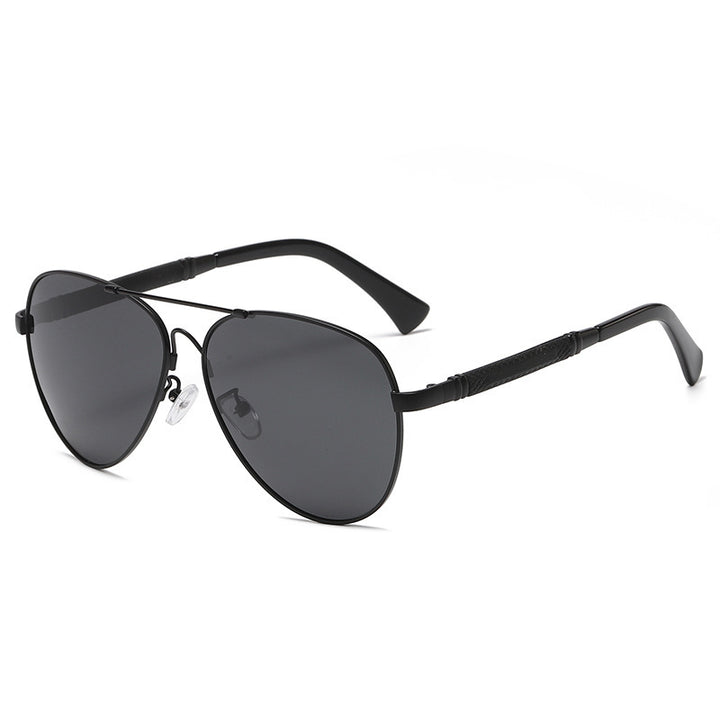 Damen Aviator-Sonnenbrille mit elegantem metallischen Rahmen und UV-Schutz Karnz