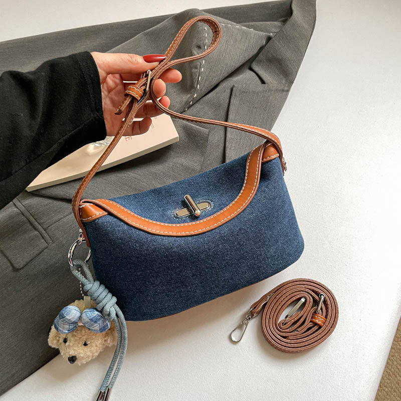 Stylische weiche Stoff Umhängetasche Karnz