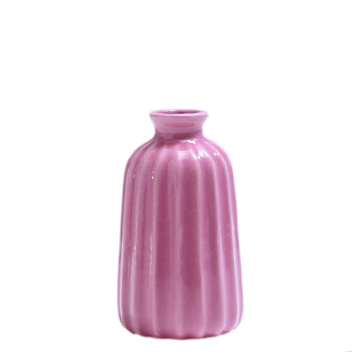 Rippte Keramische Bud Vase Karnz