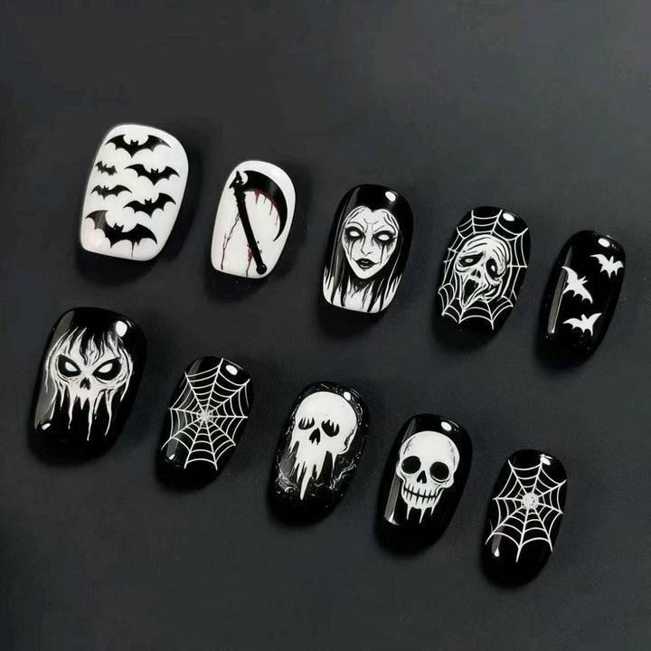 Halloween-Themen Nagelkunstset Karnz