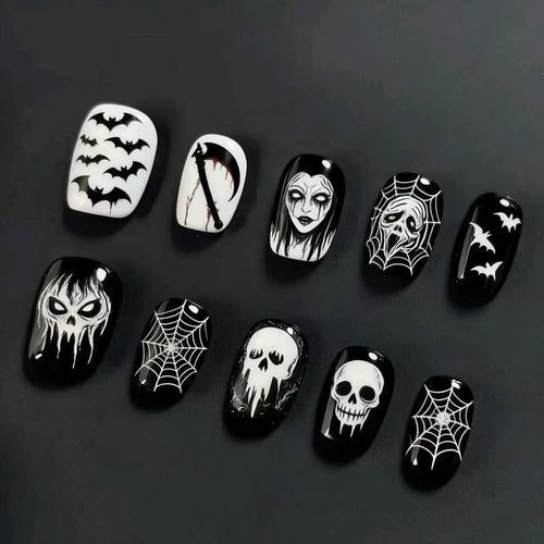 Halloween-Themen Nagelkunstset Karnz