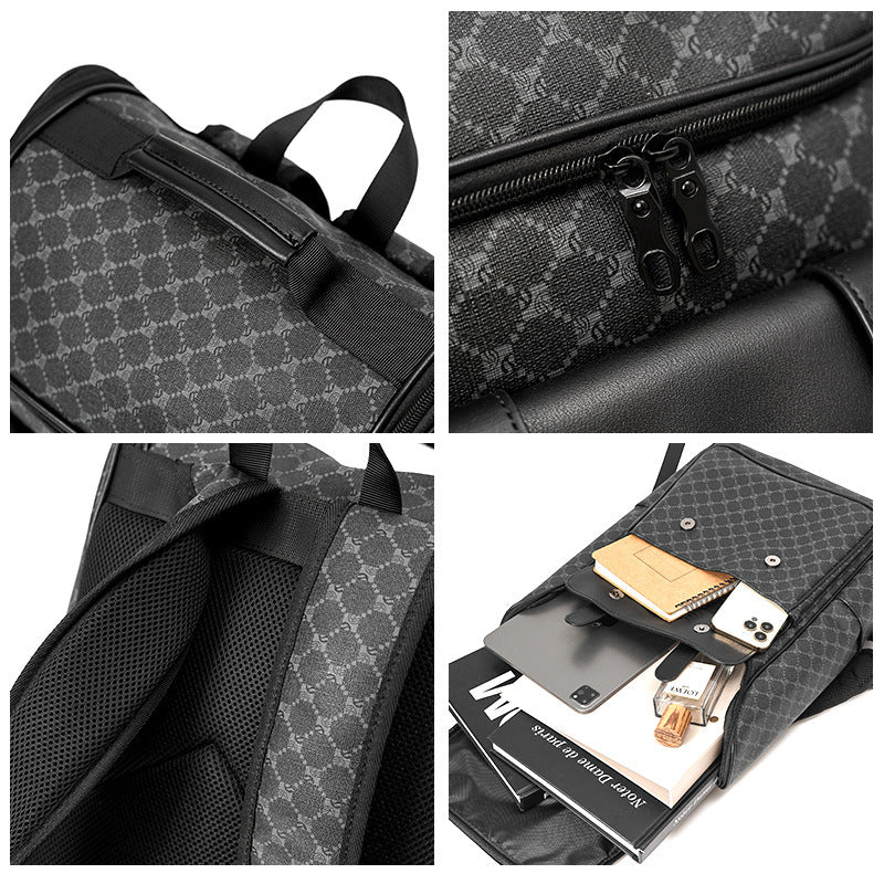 Eleganter und Praktischer Laptop-Rucksack mit Multifunktionalen Fächern Karnz