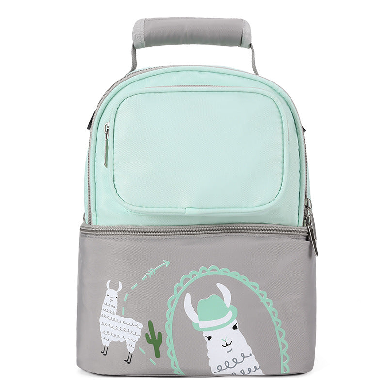 Fun Alpaka-Themen Isolierte Rucksack Karnz