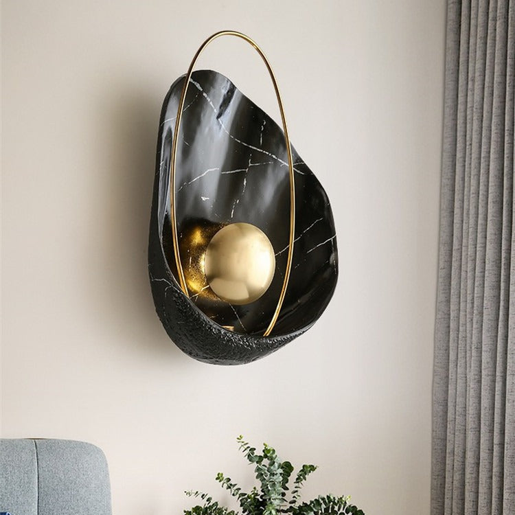 Künstlerische dekorative Wandlampe