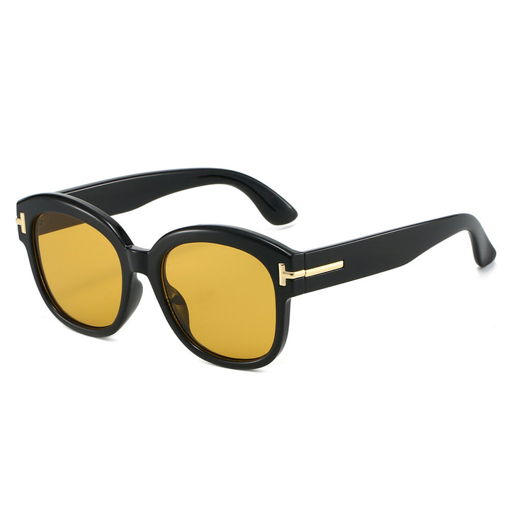 Chic Übergroße Rahmen Sonnenbrille Karnz