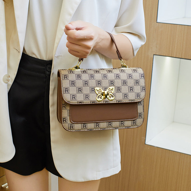 Elegante Schmetterlings-verzierte Handtasche