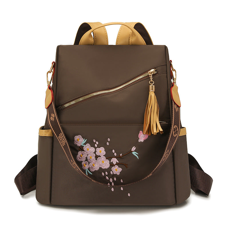 Stylische Bestickte Rucksack Karnz