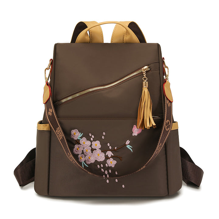 Stylische Bestickte Rucksack Karnz
