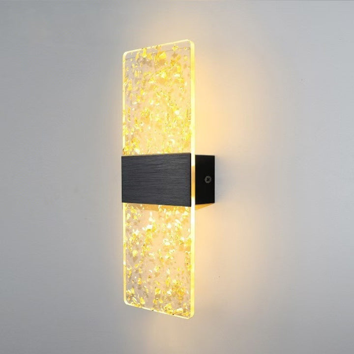 Zeitgenössische Kristall-Wandlampe