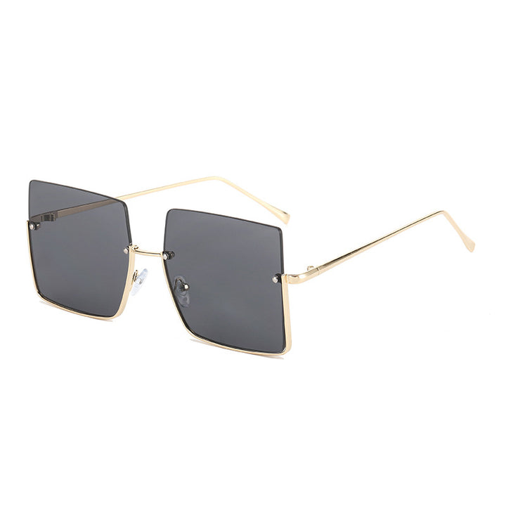 Damen Modische Sonnenbrille im markanten Quadratdesign Karnz