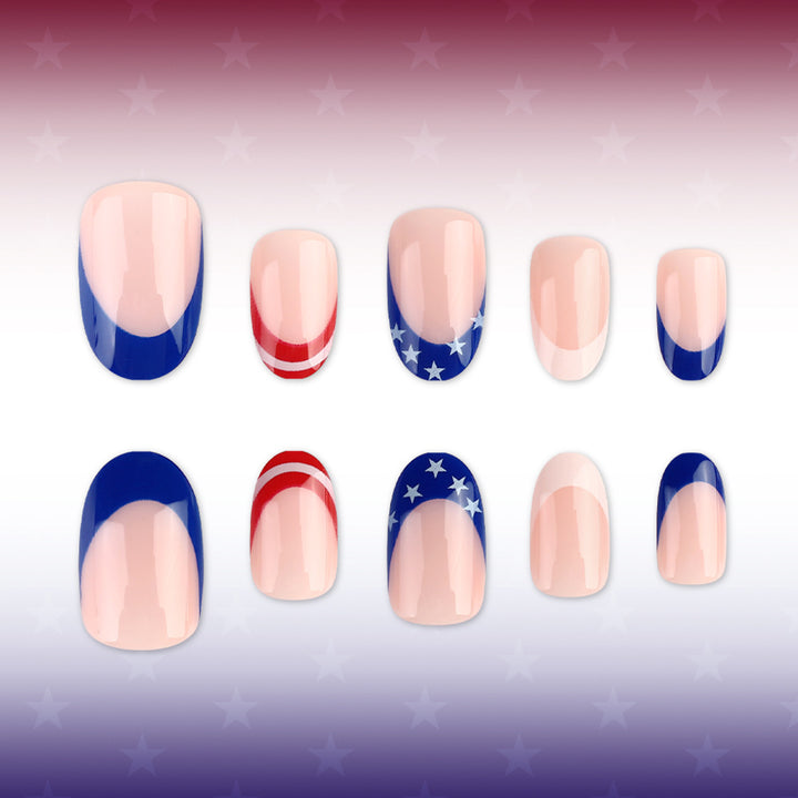 Patriotisches Thema Gel-Nagelkunst Karnz 1787543075