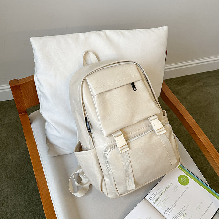 Vintage-Style Leder Rucksack Karnz