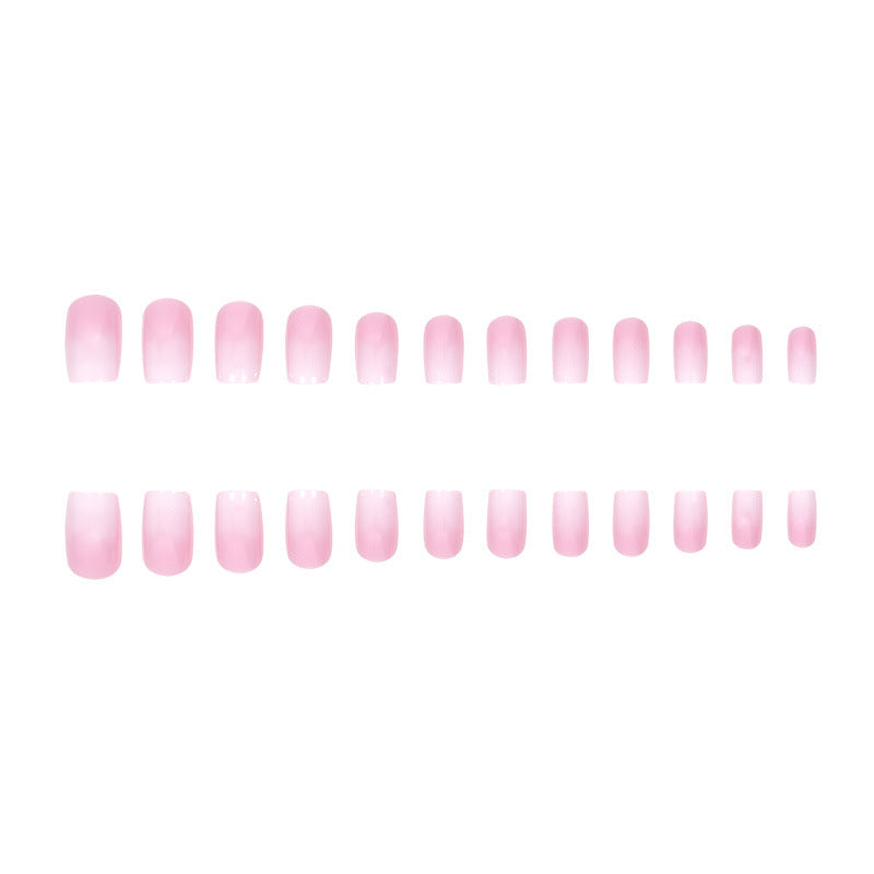 Ombre Quadrat Druck-Nägel Karnz