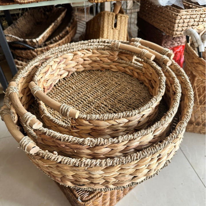 Nesting Woven Storage Baskets Karnz