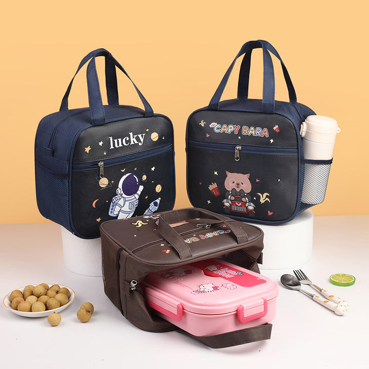 Jungen Isolierte Charakter Lunch Tasche Karnz