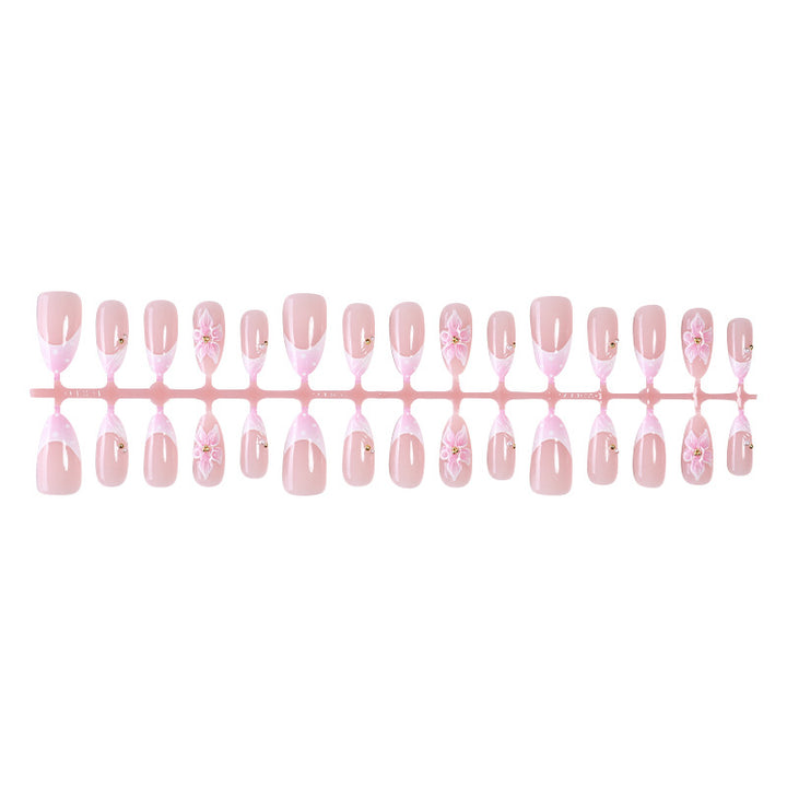 Elegantes Floral Press-On Nagelkunstset Karnz 1788496102