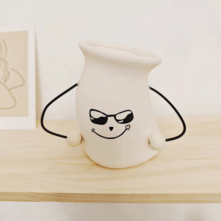 Dekorative Blumenvase Karnz